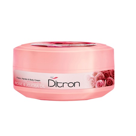 کرم مرطوب کننده حاوی عصاره گل رز دیترون